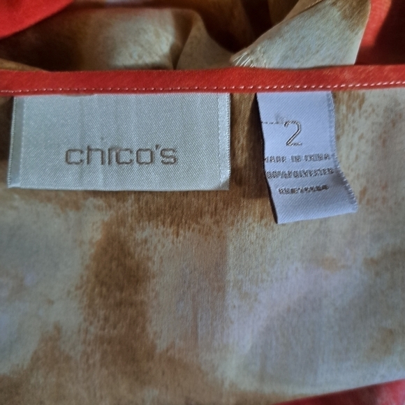 Chicos blouse size medium A-46 5/$25 - Picture 3 of 3